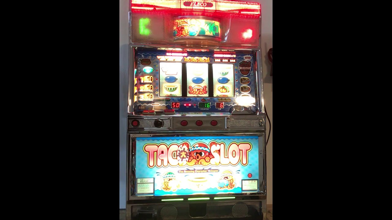 Pachislo 4 Reel Taco Slot Machine Bonus - YouTube