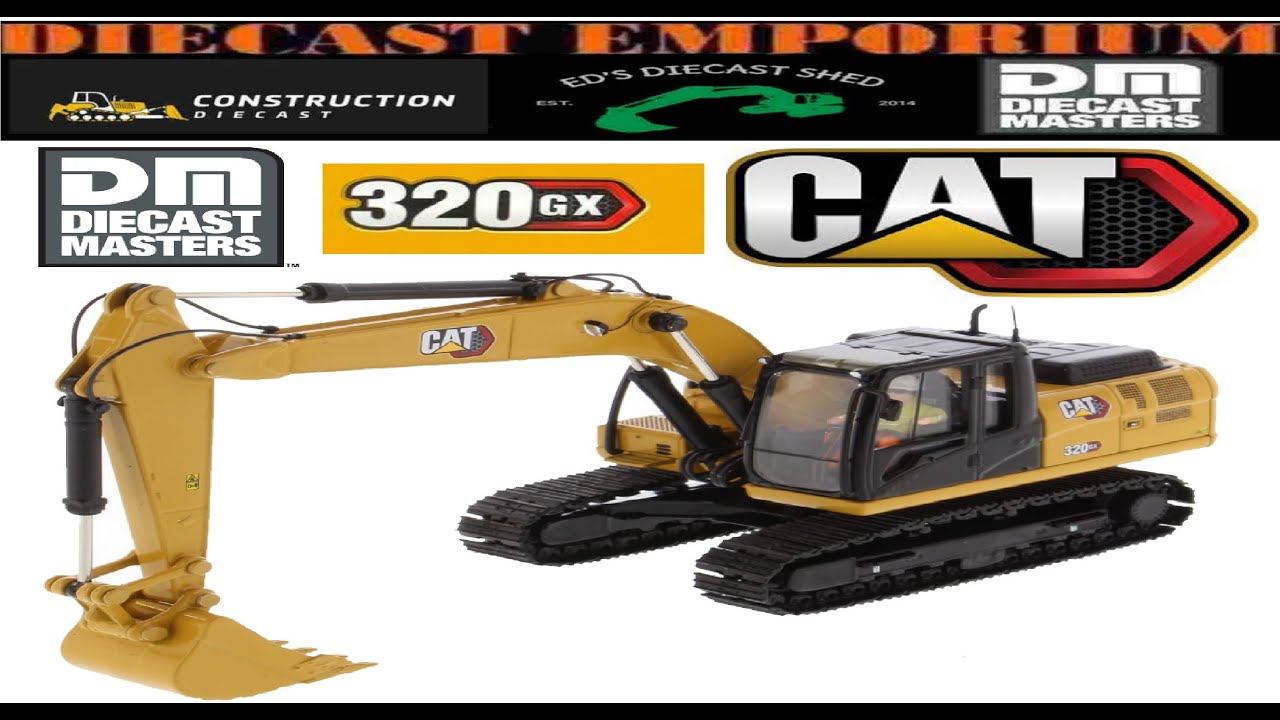 1:50 Scale Diecast Masters Caterpillar 320GX Next Generation