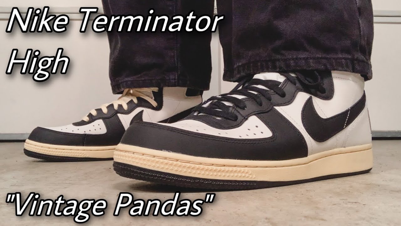 Underrated? NIKE Terminator High “Black-Phantom” / “Vintage Panda