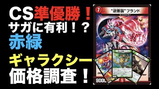 デュエマ】CS準優勝！赤緑ギャラクシーの価格調査！【オリジナル
