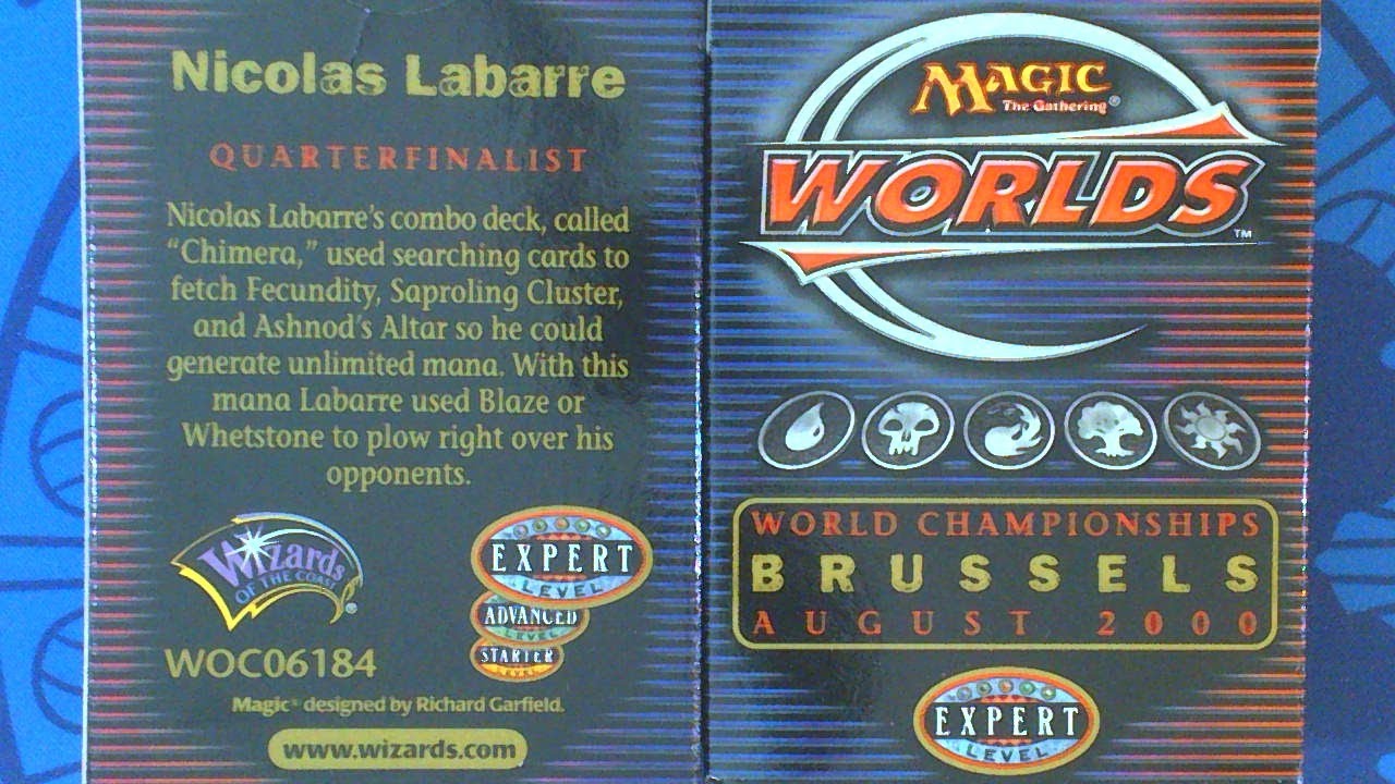 Magic Worlds 2000 World Championships Deck - Quarterfinalist
