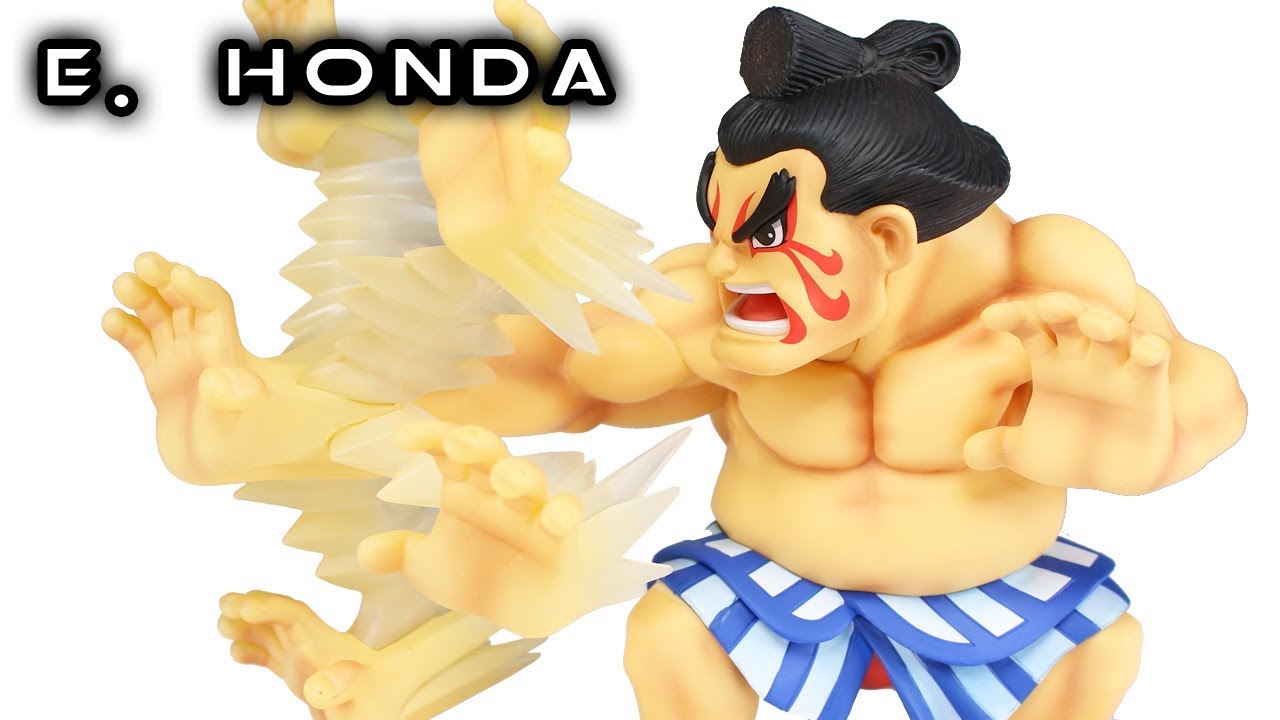 BigBoysToys Street Fighter T.N.C. 08 E. HONDA Figure Review - YouTube