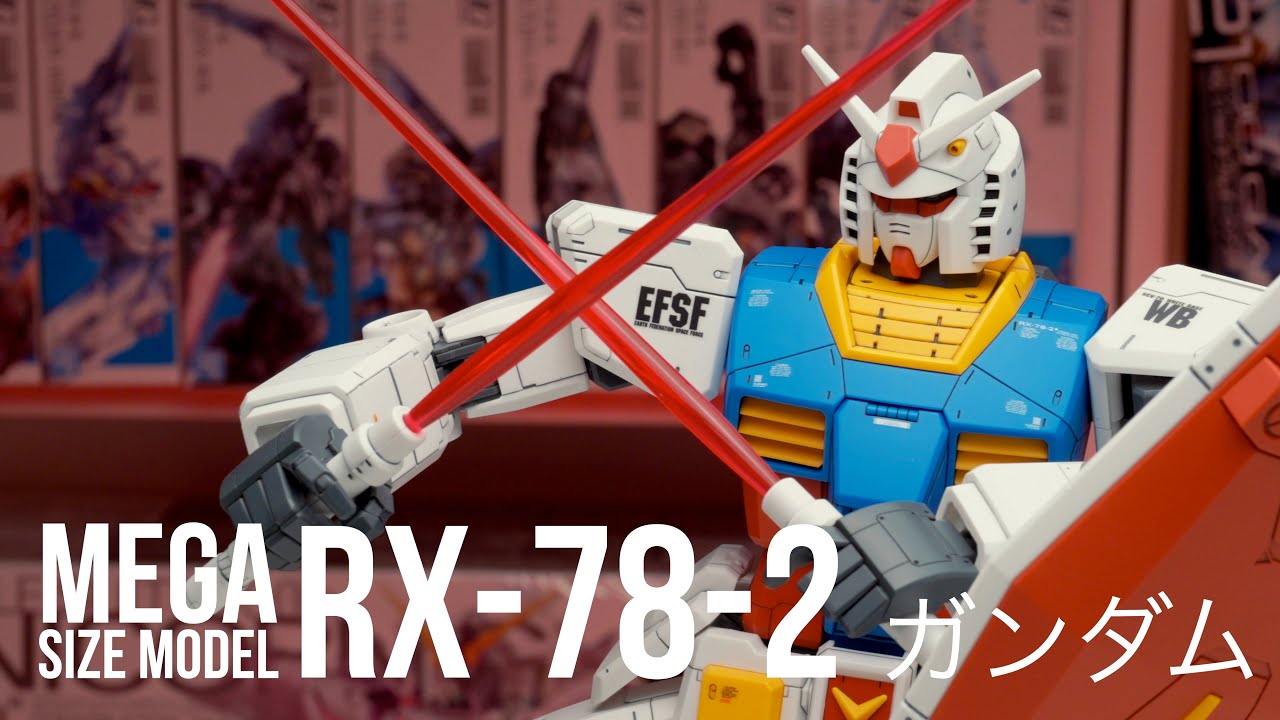 MEGA SIZE RX-78-2 Gundam Review | Is Bigger Really Better? - YouTube