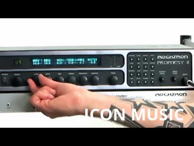 Rocktron Prophecy II Guitar Processor at ICON MUSIC - YouTube