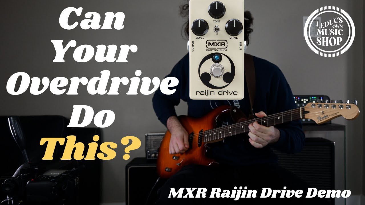 弾いてみた】MXR CSP037 RAIJIN DRIVE【アンプステーション】 - YouTube