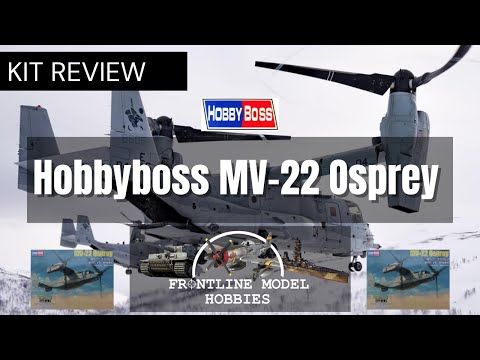 1/48 Hobbyboss MV-22 Osprey Review - YouTube