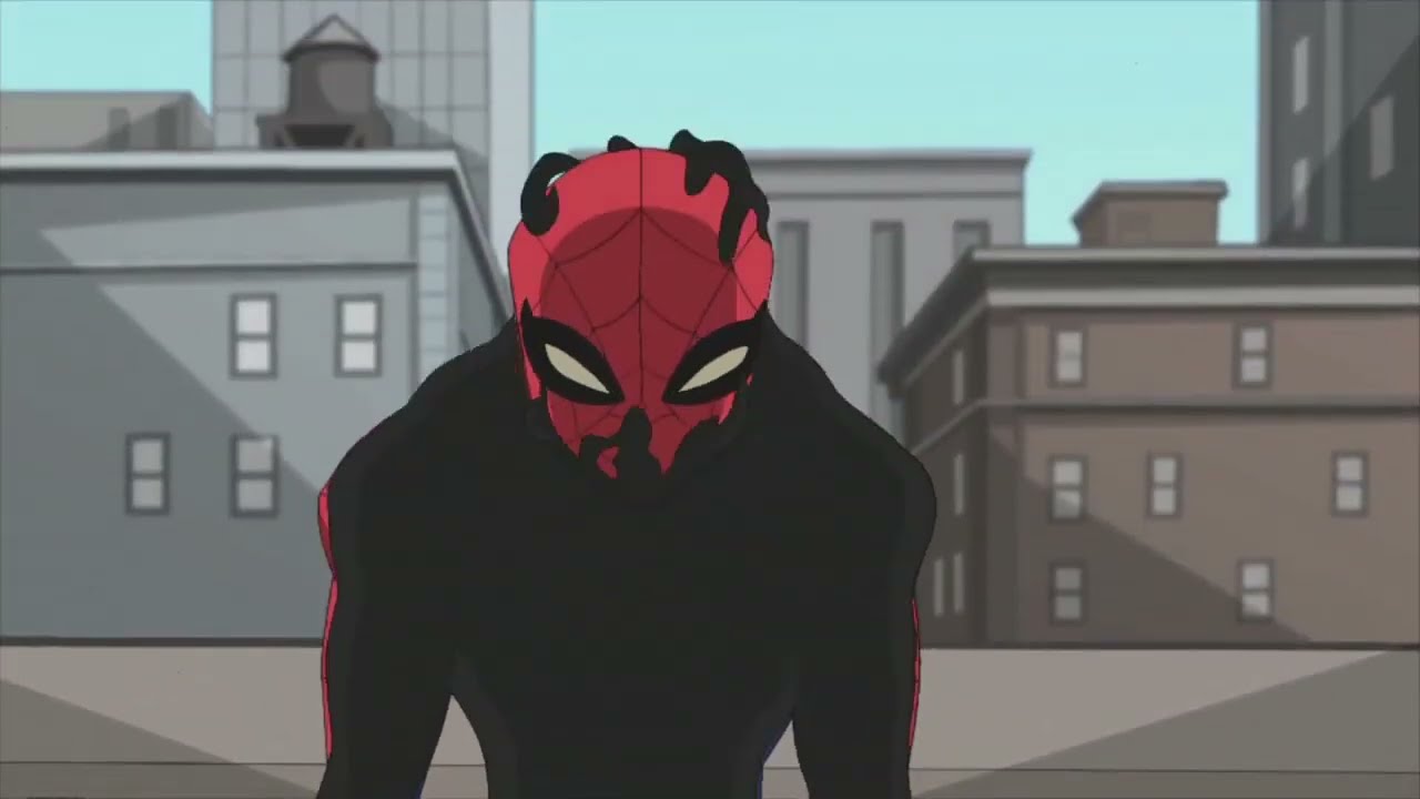 Spectacular Spider-Man: All Black Suit Transformations - YouTube