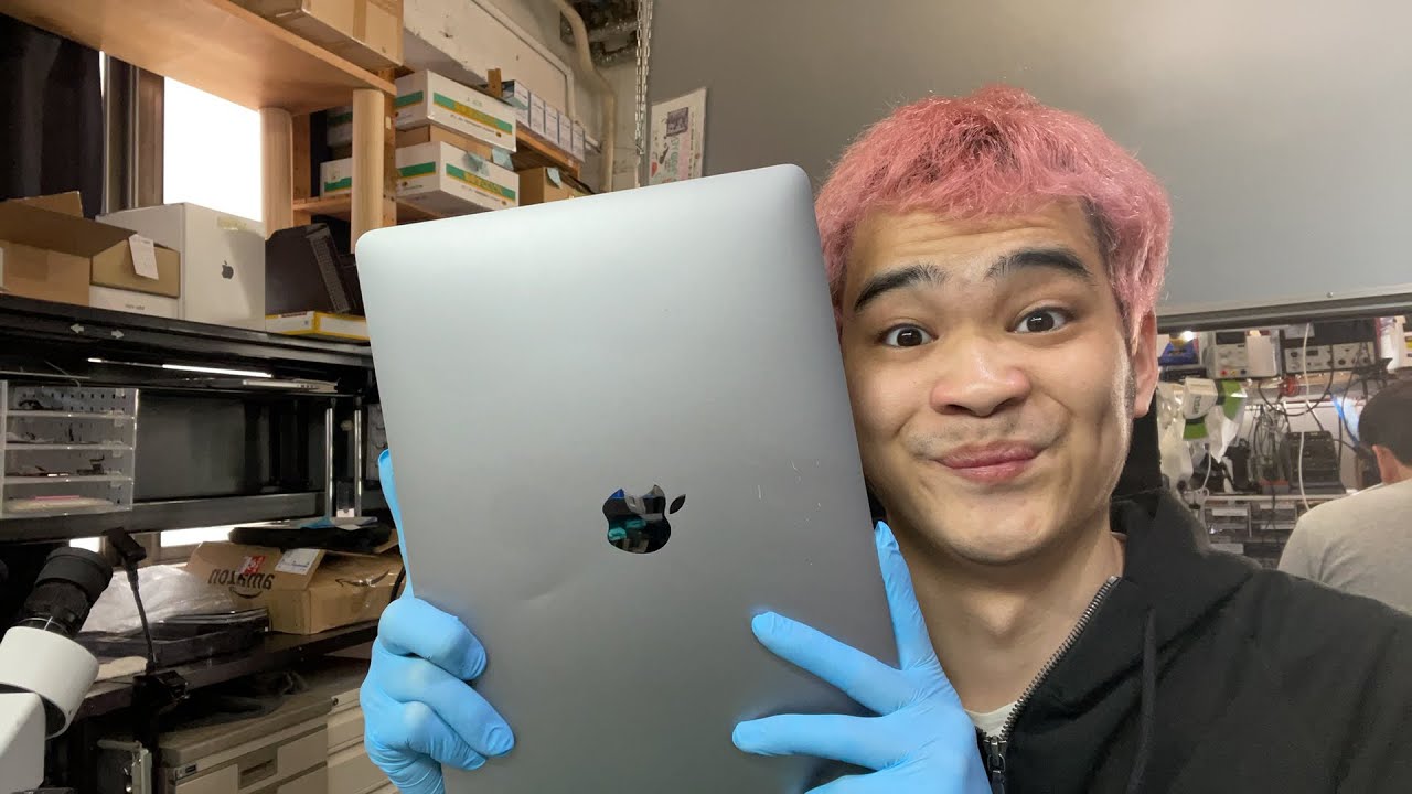 MacBook Air 2018 A1932 バッテリー交換修理とオーバーホール