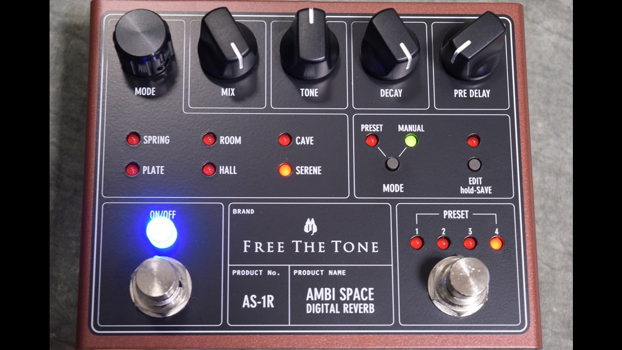 FREE THE TONE / AS-1R AMBI SPACE 【神戸三宮店】 - YouTube