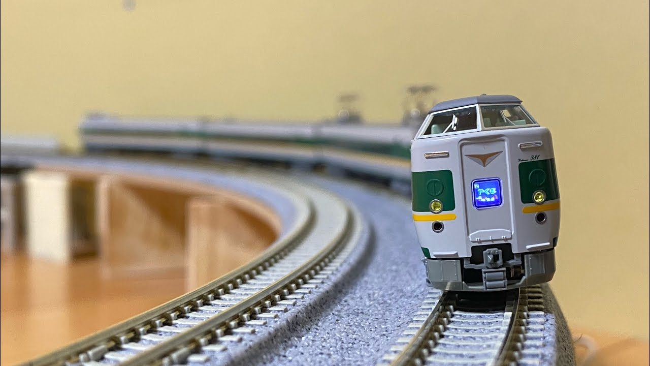 KATO 381系 リバイバル緑やくも 国鉄色リバイバルやくも編成② - YouTube