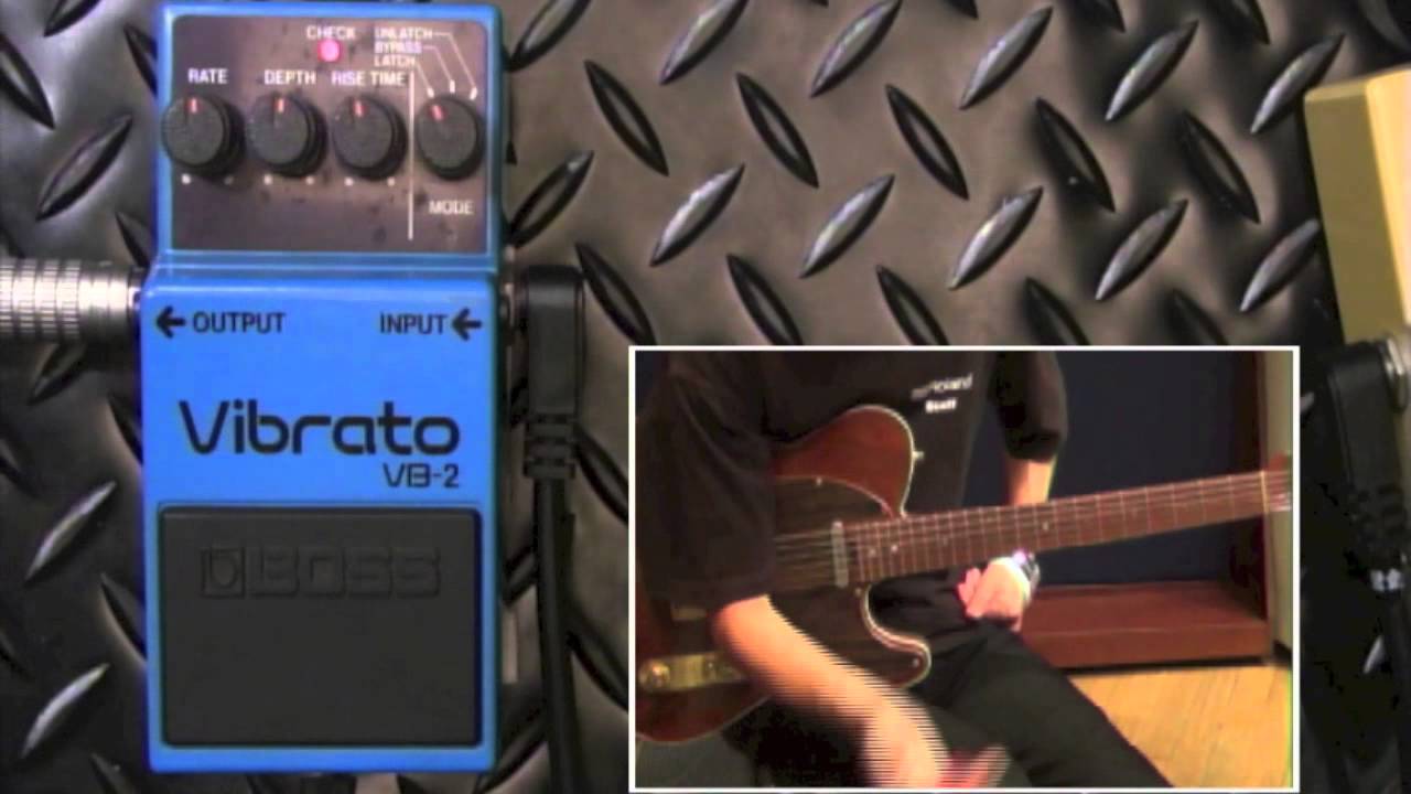 試奏動画】BOSS VB-2 Vibrato【BOSS COMPACT PEDAL 100th ANNIVERSARY