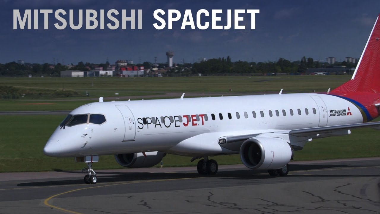 Mitsubishi Aircraft Rebrands MRJ as SpaceJet – AINtv - YouTube