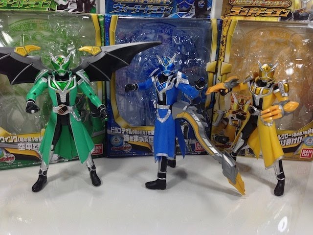 Review: Kamen Rider Wizard WAP! 06 - Hurricane Dragon, 07 - Water