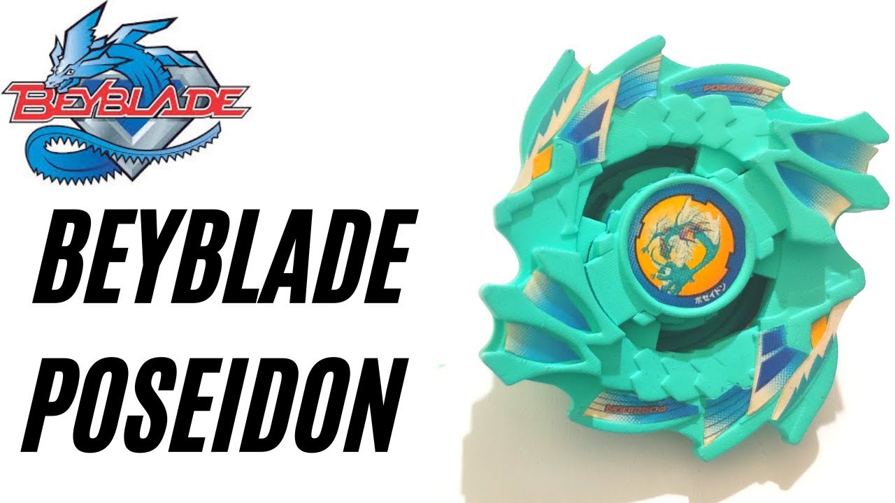 SUPER RARE 3D PRINTED BEYBLADE POSEIDON/ OCEAN WRATH (ポセイドン
