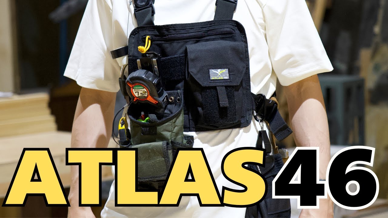 工具を胸に装備/ATLAS46(アトラス46）チェストリグレヴュー - YouTube