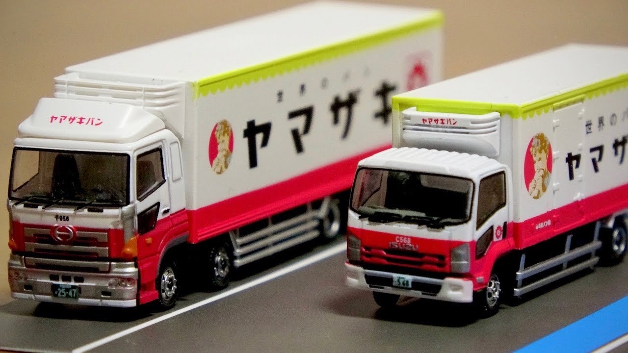 It's so delicate. The Truck Collection Yamazaki Pan Truck Set