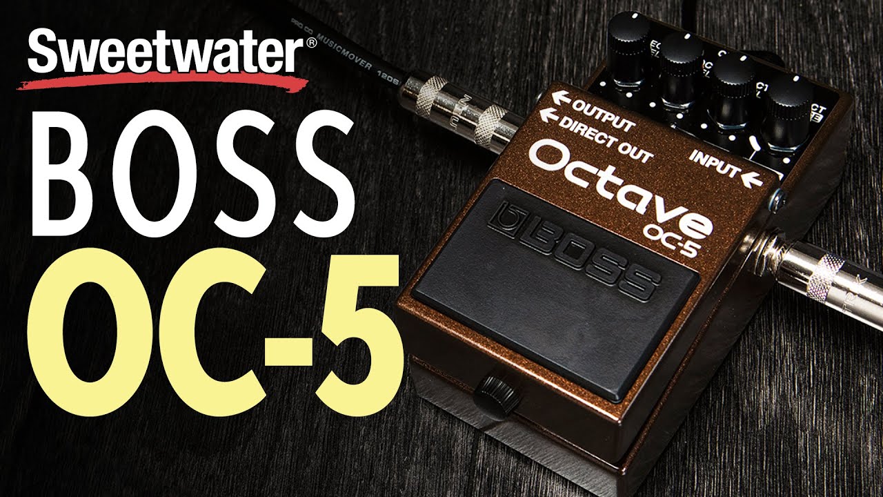 BOSS OC-5 Octave Pedal Demo - YouTube