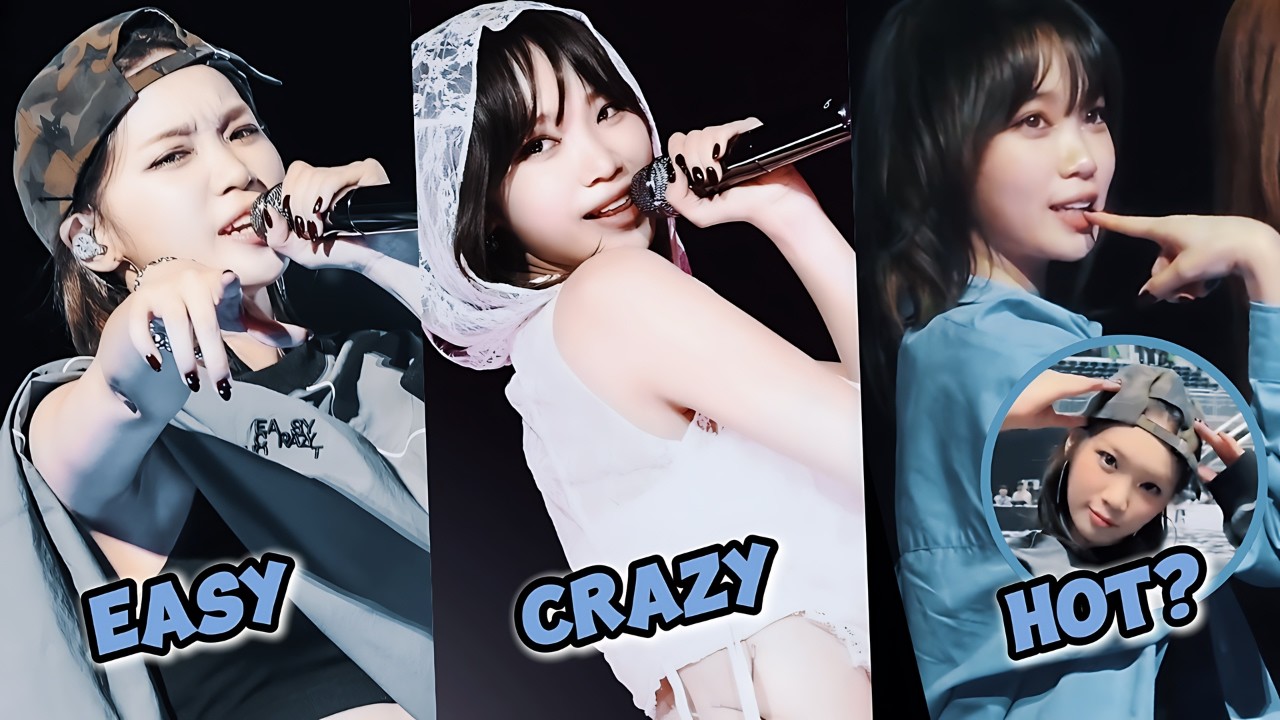 CHAEWON shows her duality at LE SSERAFIM EASY CRAZY HOT concert