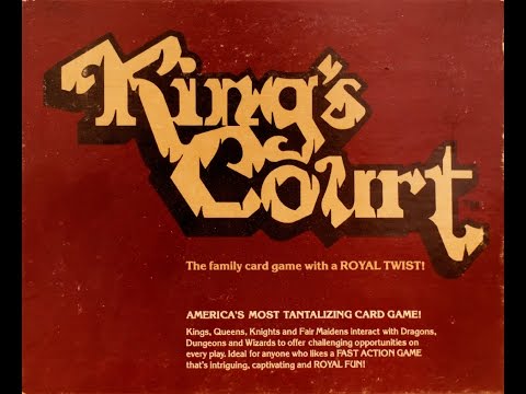 エイト系ゲームの古典 - 「King's Court」レビュー - YouTube