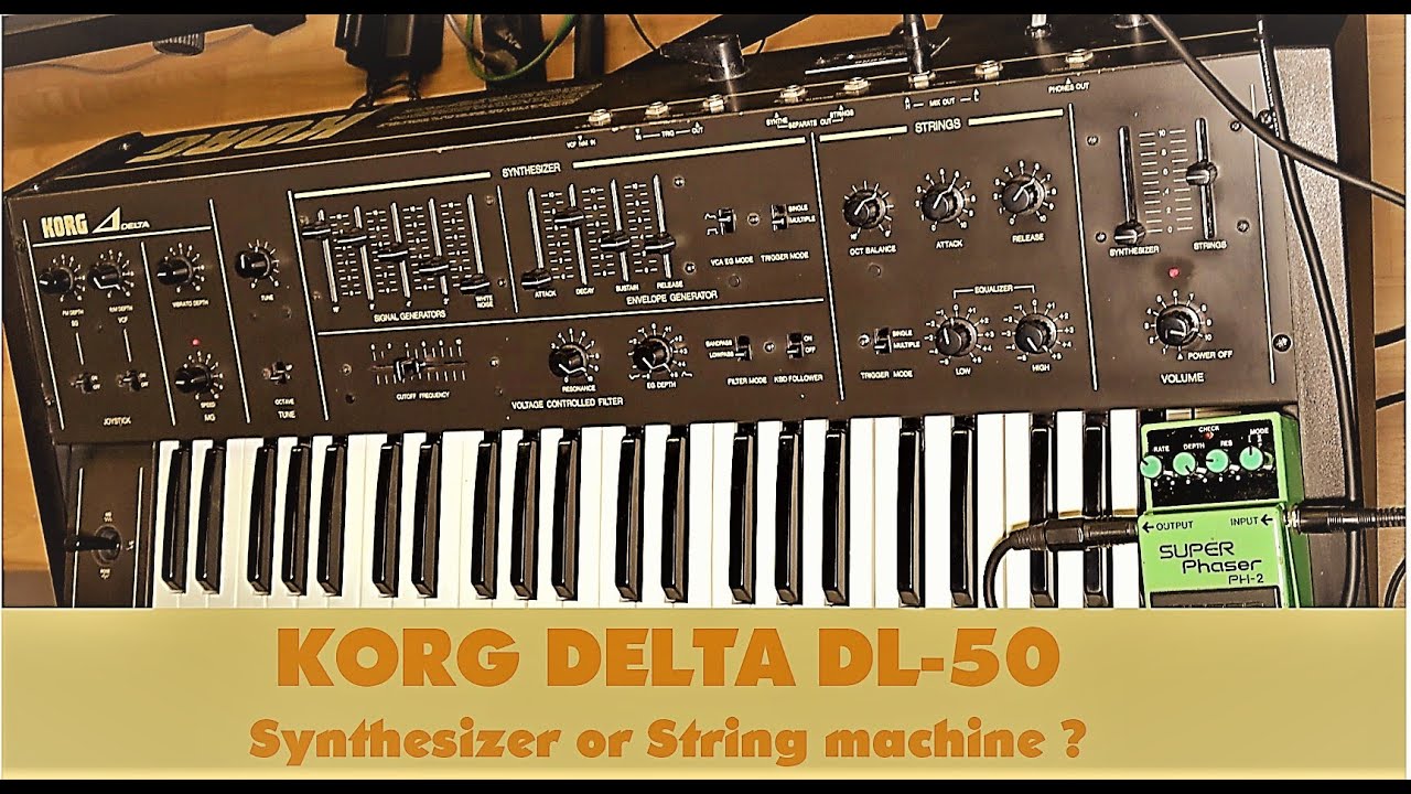 レア！】KORG delta DL-50 デルタ 37鍵 ケース付き レア！】KORG delta
