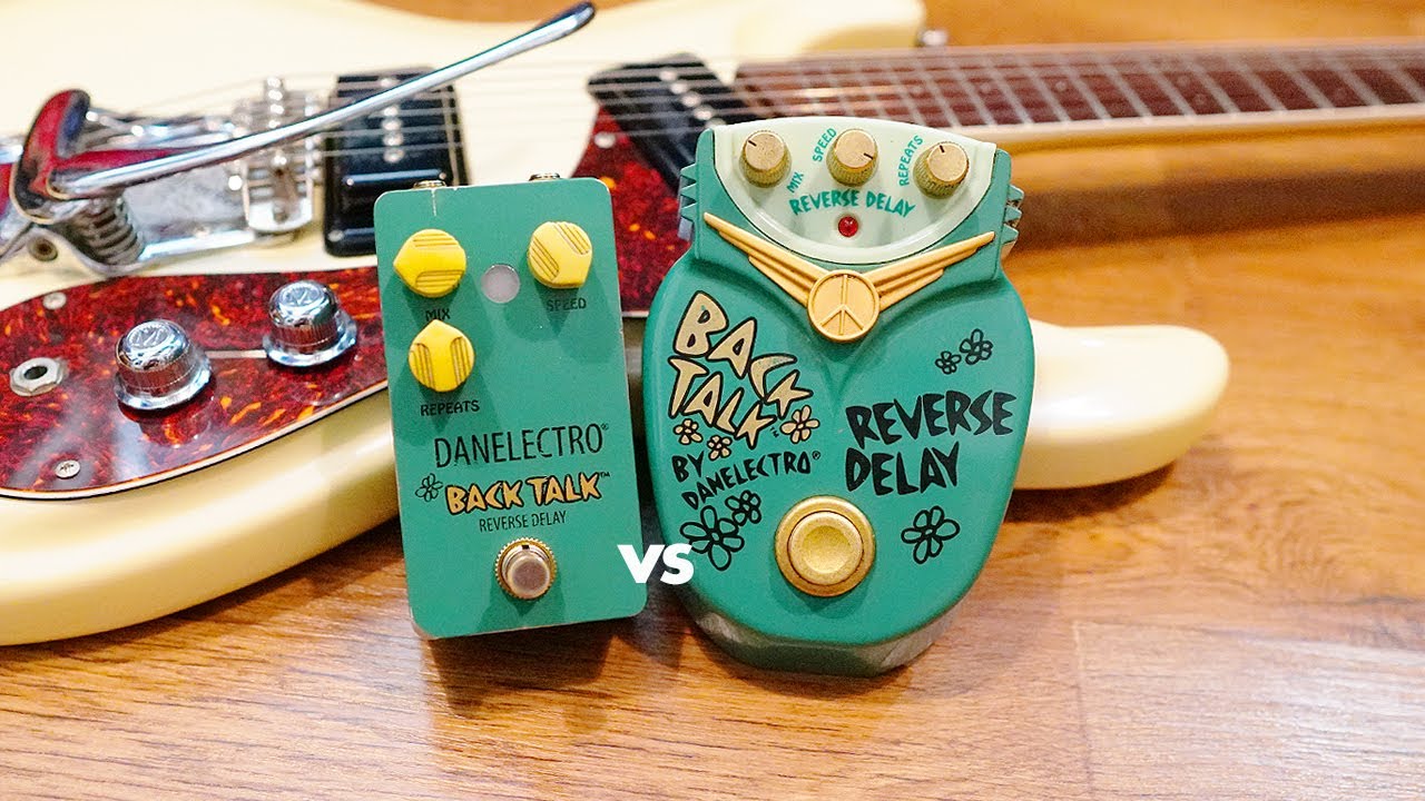 OLD vs NEW - Danelectro Back Talk Reverse Delay - YouTube