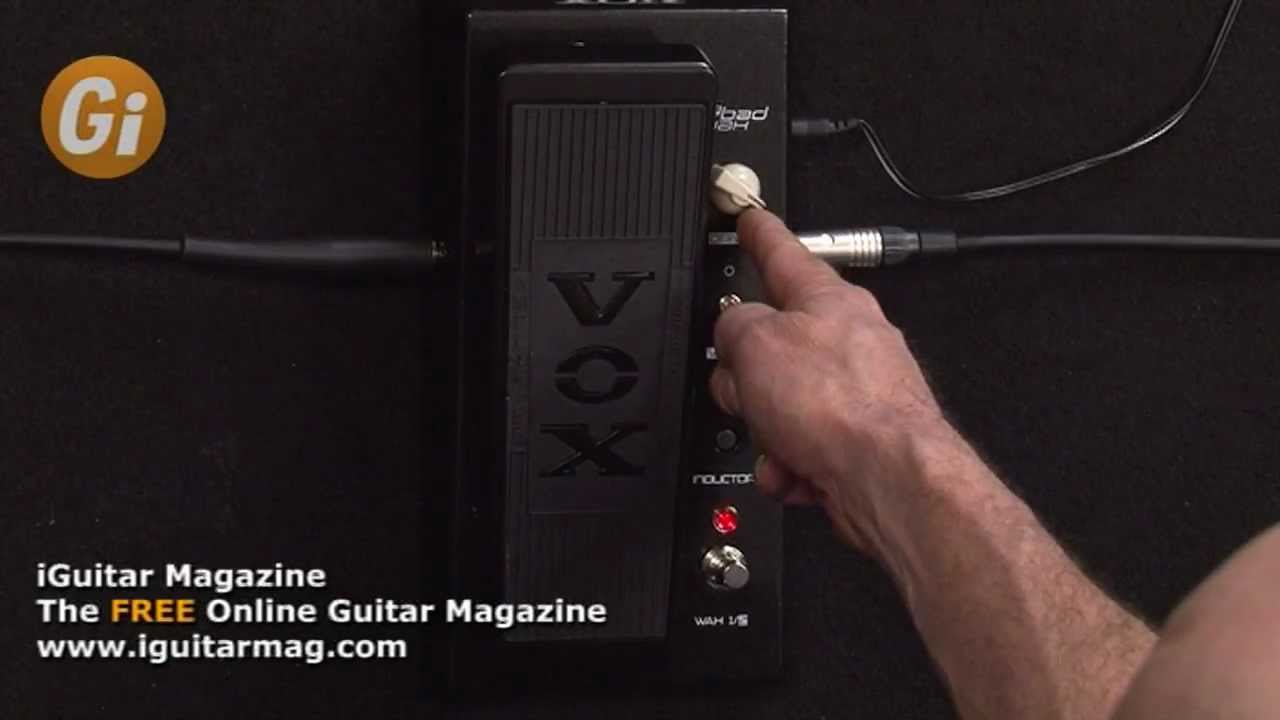 Vox Satriani Big Bad Wah Pedal