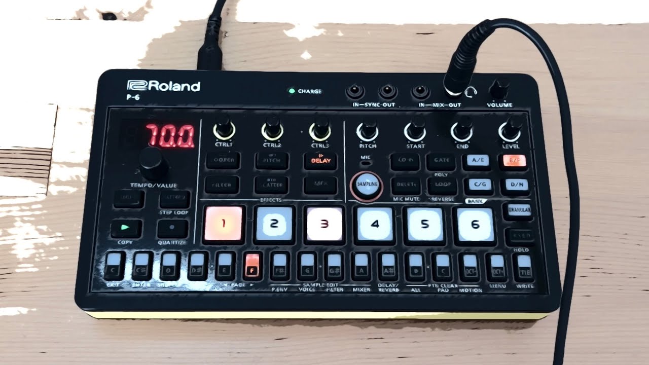 Roland P-6】色々なエフェクトを使って演奏してみました！ - YouTube