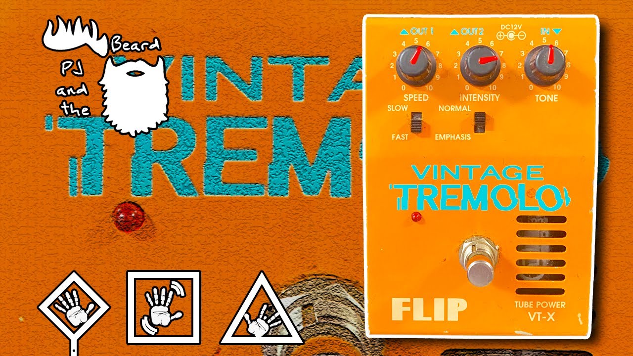 The Flip Series VT-X Tube Power Vintage Tremolo by Guyatone - The