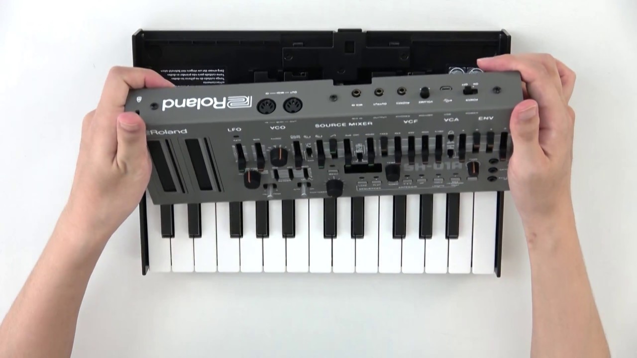 Installation on K-25m” Roland SH-01A #05 - YouTube