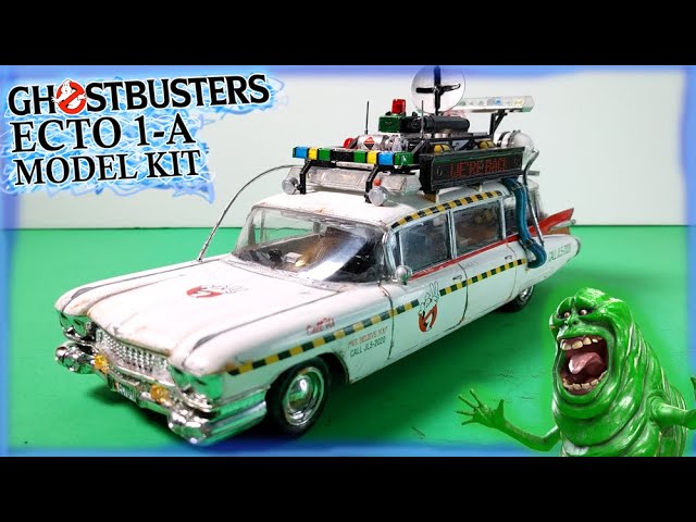 Ghostbusters Ecto1-A 1/25 scale model kit | Full build and