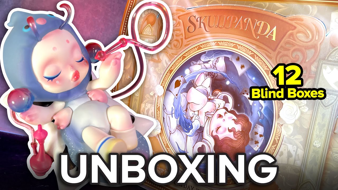 Unboxing POP MART SKULLPANDA EVERYDAY WONDERLAND Blind Box FULL