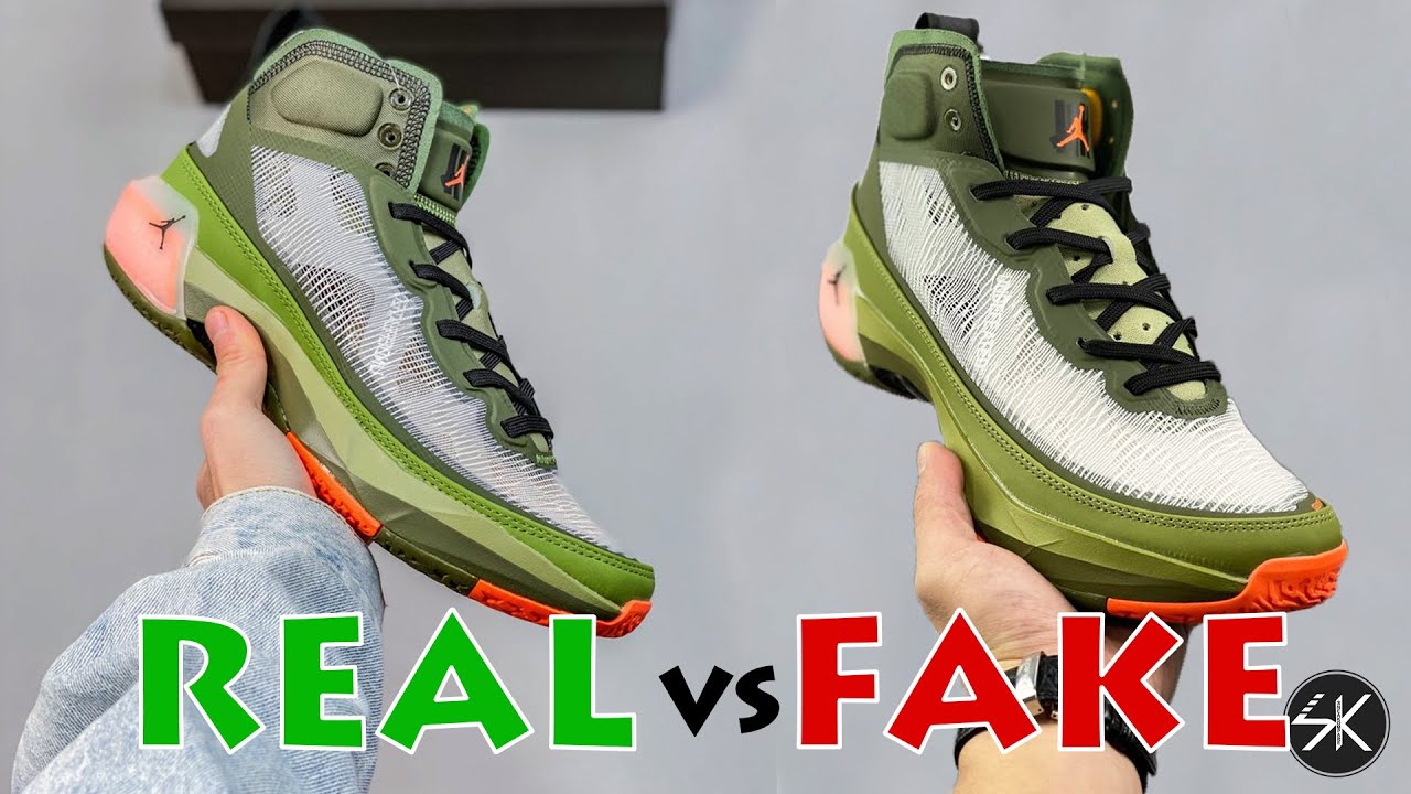 AIR JORDAN 37 Undefeated REAL VS FAKE - YouTube