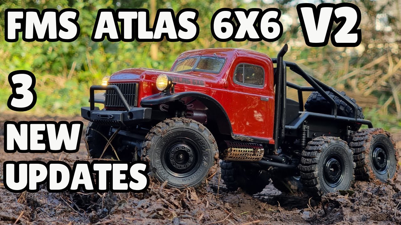 The Atlas Got Upgraded! - FMS Atlas 6x6 V2 Review - YouTube