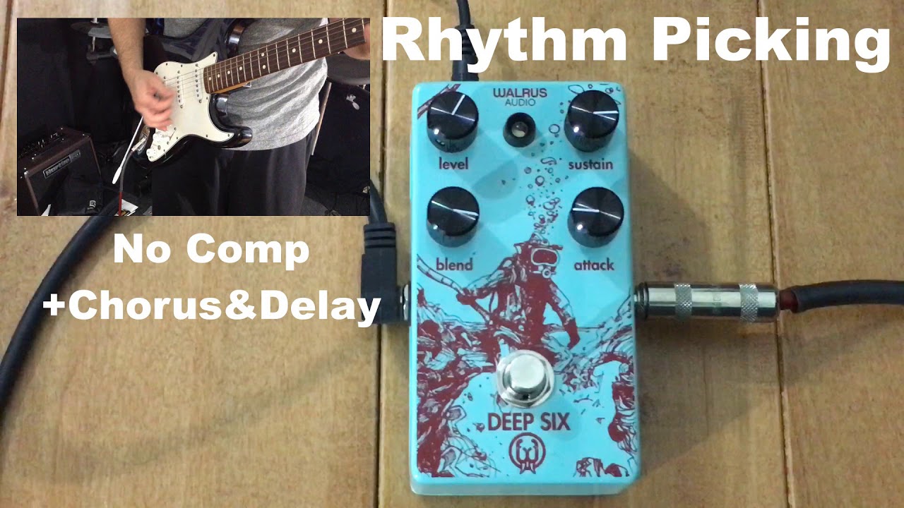 ThePedalGuy Presents the Walrus Audio Deep Six Compressor Pedal