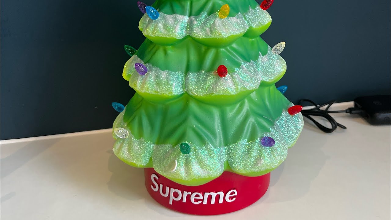 Supreme Christmas Tree Box Opening - Merry Christmas 2025 - YouTube