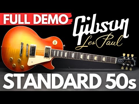 Gibson Les Paul Standard 50s FULL DEMO - YouTube