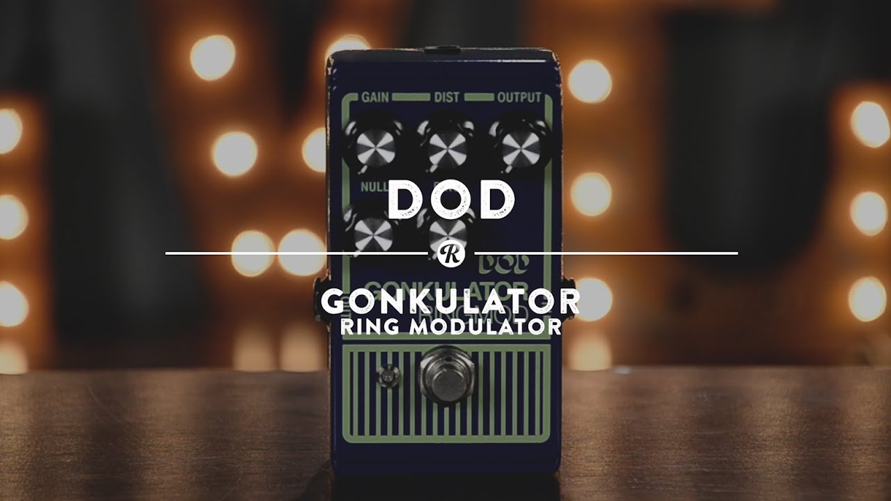 DOD Gonkulator Ring Modulator | Reverb Demo Video - YouTube