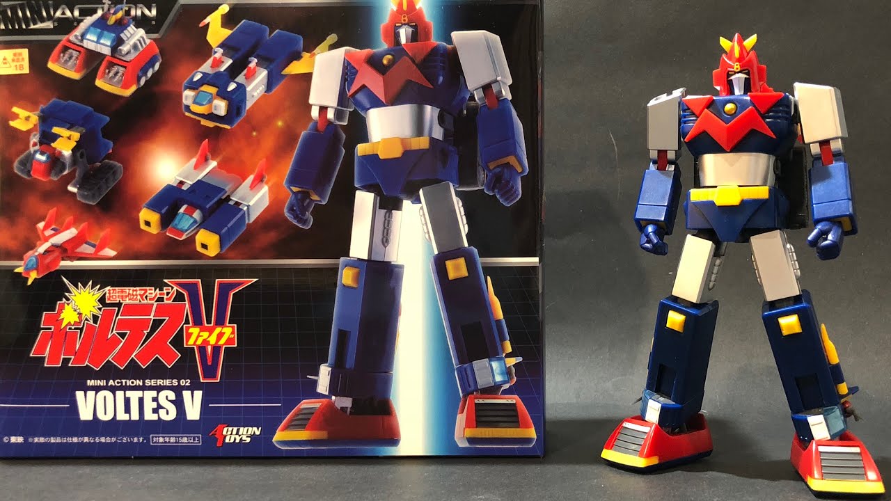 ボルテスV ミニアクションシフィギュア 02 変形合体 / MINI ACTION