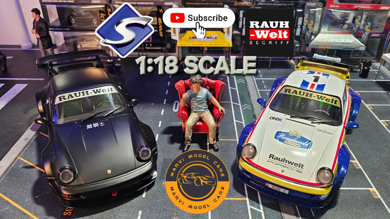 RWB PORSCHE 964 | Darth Vader | Waikato 1:18 by Solido EP.162