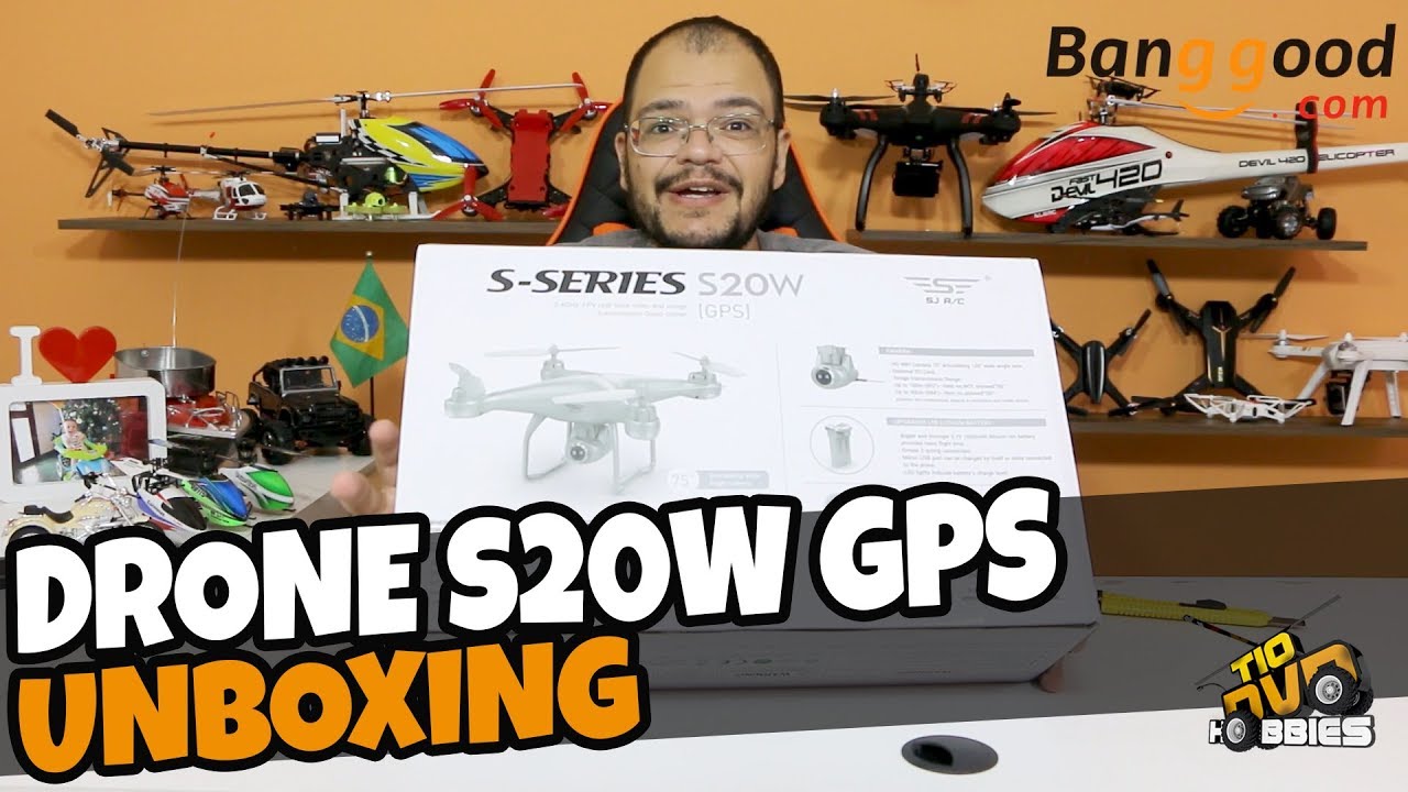DRONE S-SERIES S20W UNBOXING - YouTube