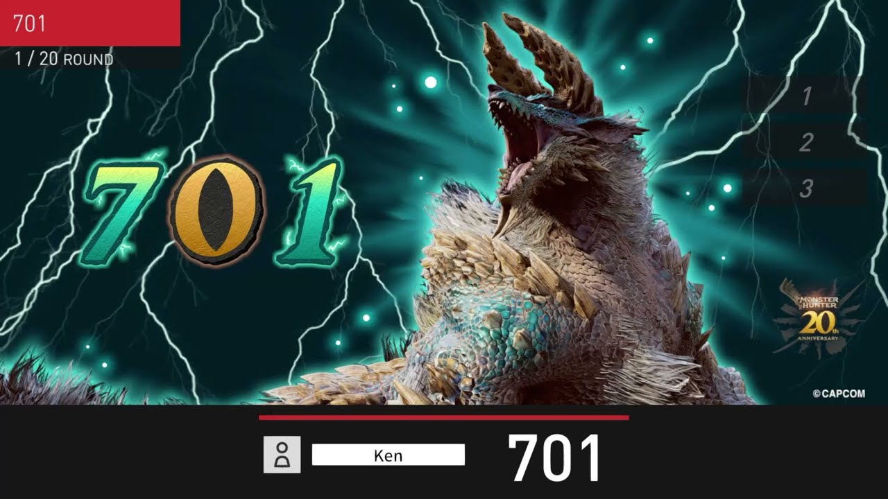 ダーツ > キャラクター > MONSTER HUNTER 20th ANNIVERSARY