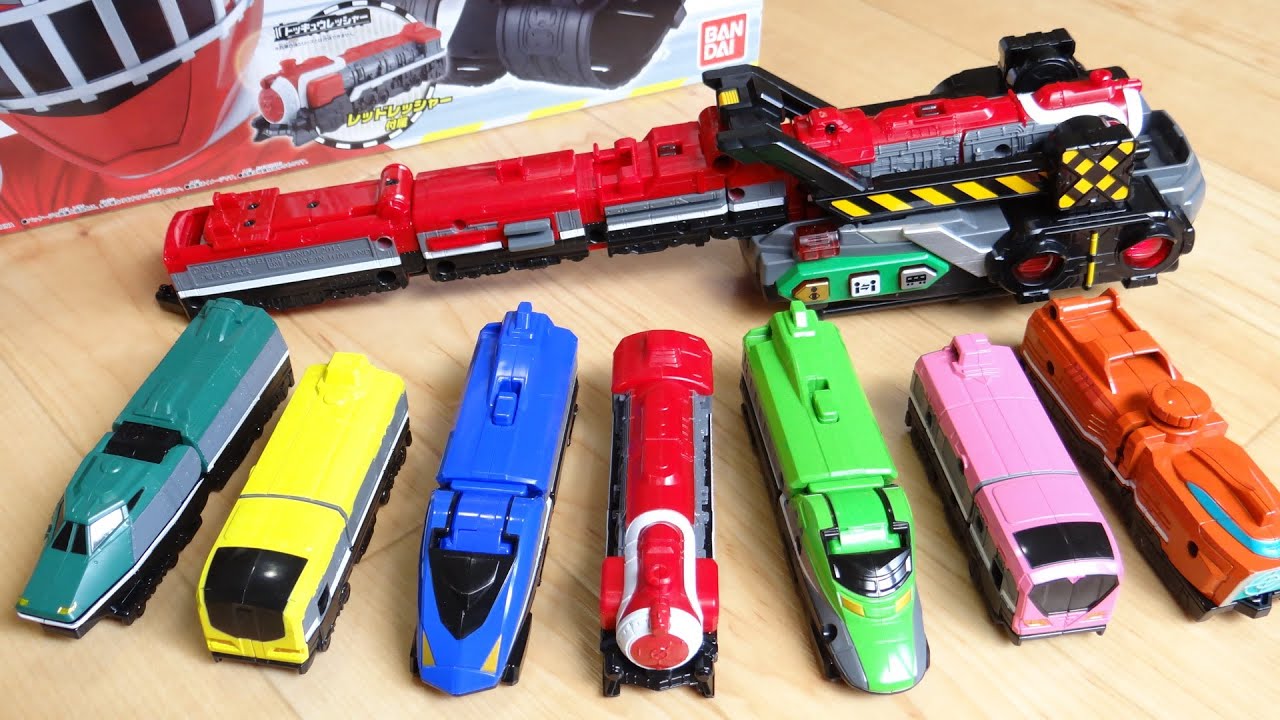 Transform into No. 1 to No. 5 with the DX ToQ Changer & various