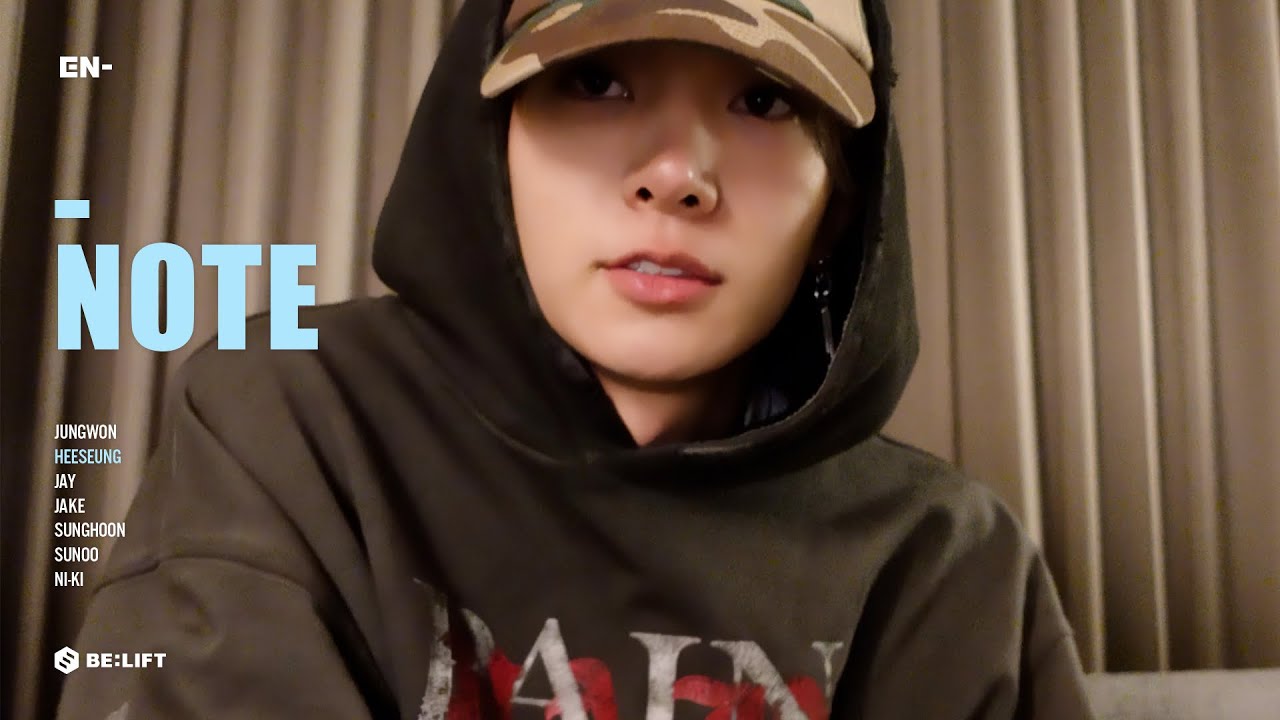 note] 250301 HEESEUNG - ENHYPEN (엔하이픈) - YouTube