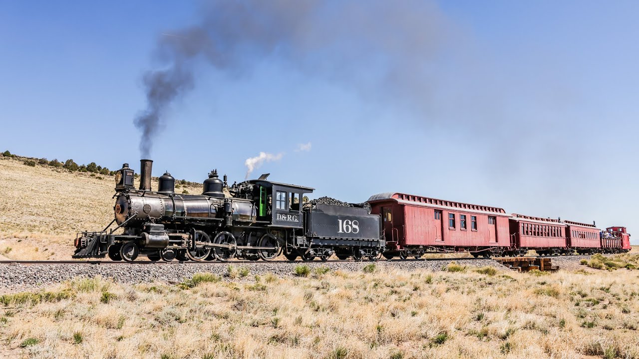 Denver & Rio Grande 168: Short Chase to MP 285 - YouTube