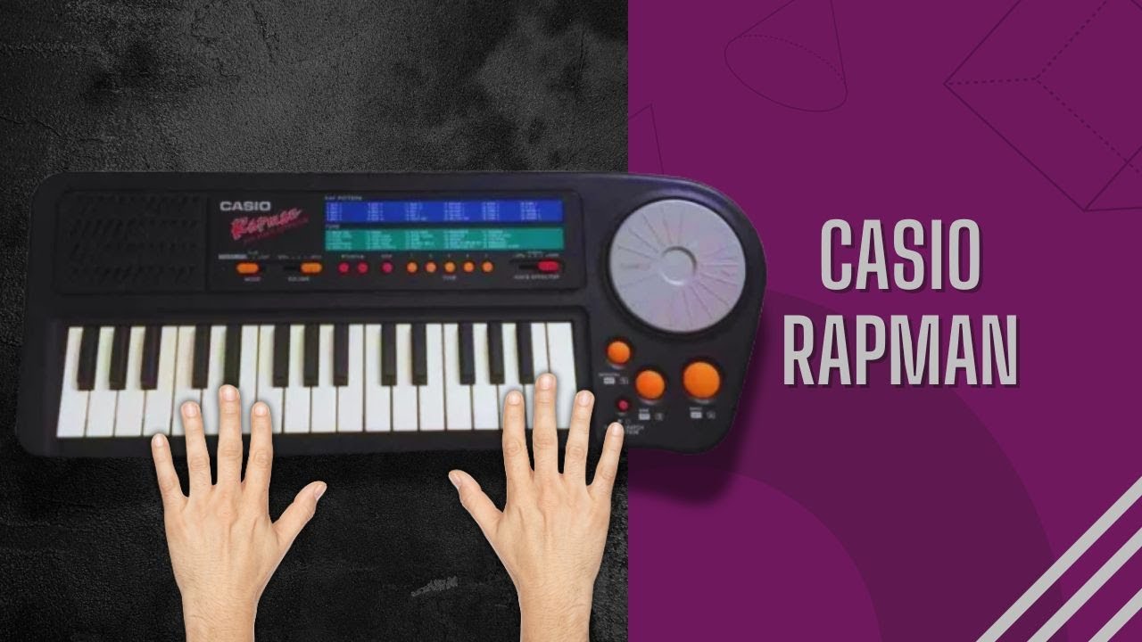 Casio Rapman Tastiera Rap-1 Demo - No Talking - YouTube