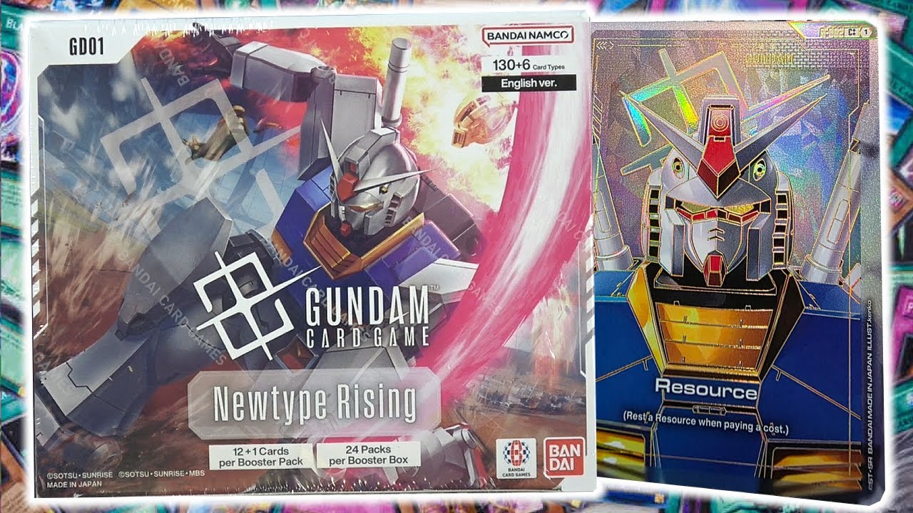 I FINALLY GOT IT! Gundam Newtype Rising Booster Box Opening - YouTube