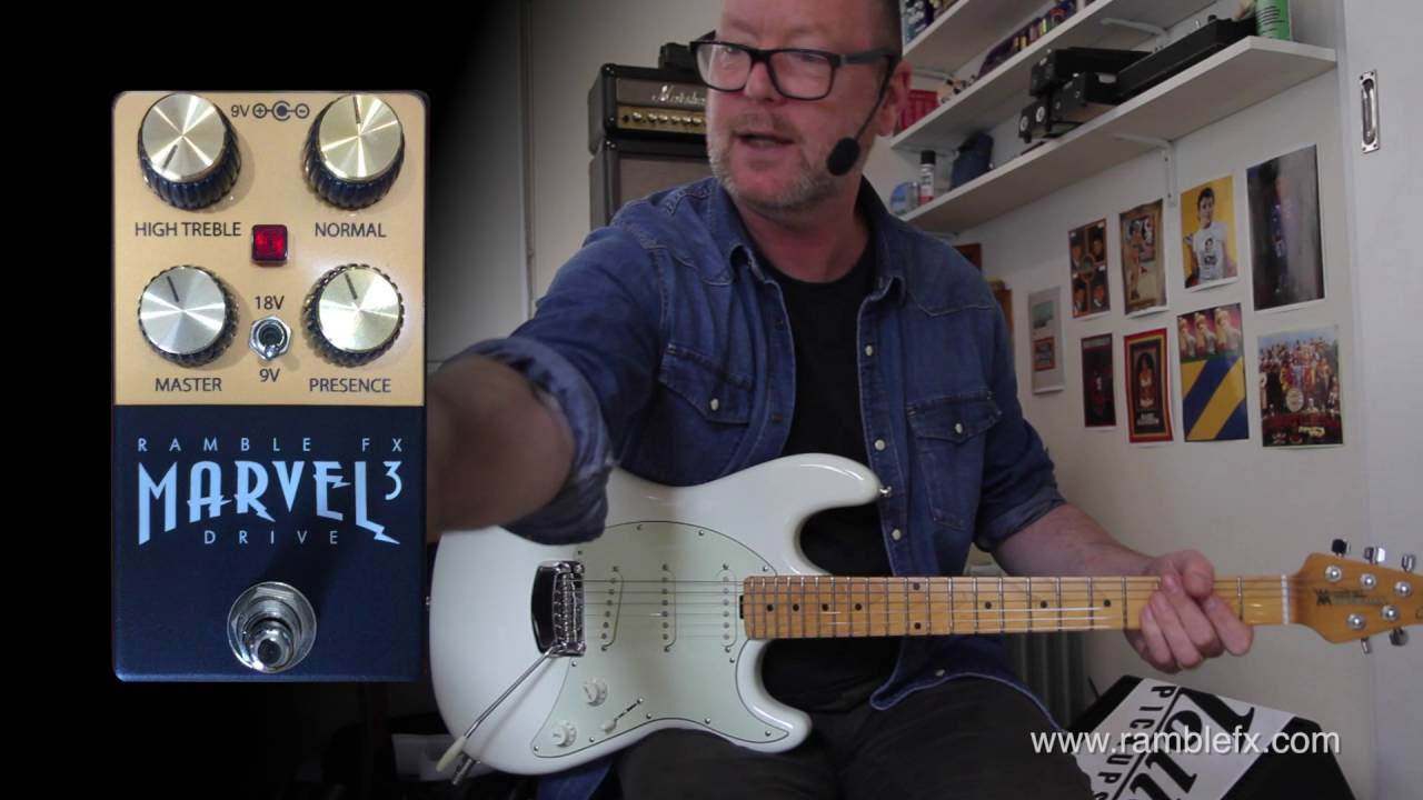 Ramble FX Marvel Drive V3 | Reverb Demo Video - YouTube