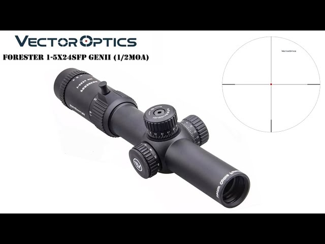 Vector Optics Forester 1-5x24 Gen 2 Rapid Fire Scope - YouTube