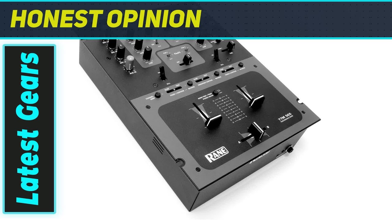 Rane TTM 56S: A Legendary DJ Mixer - YouTube