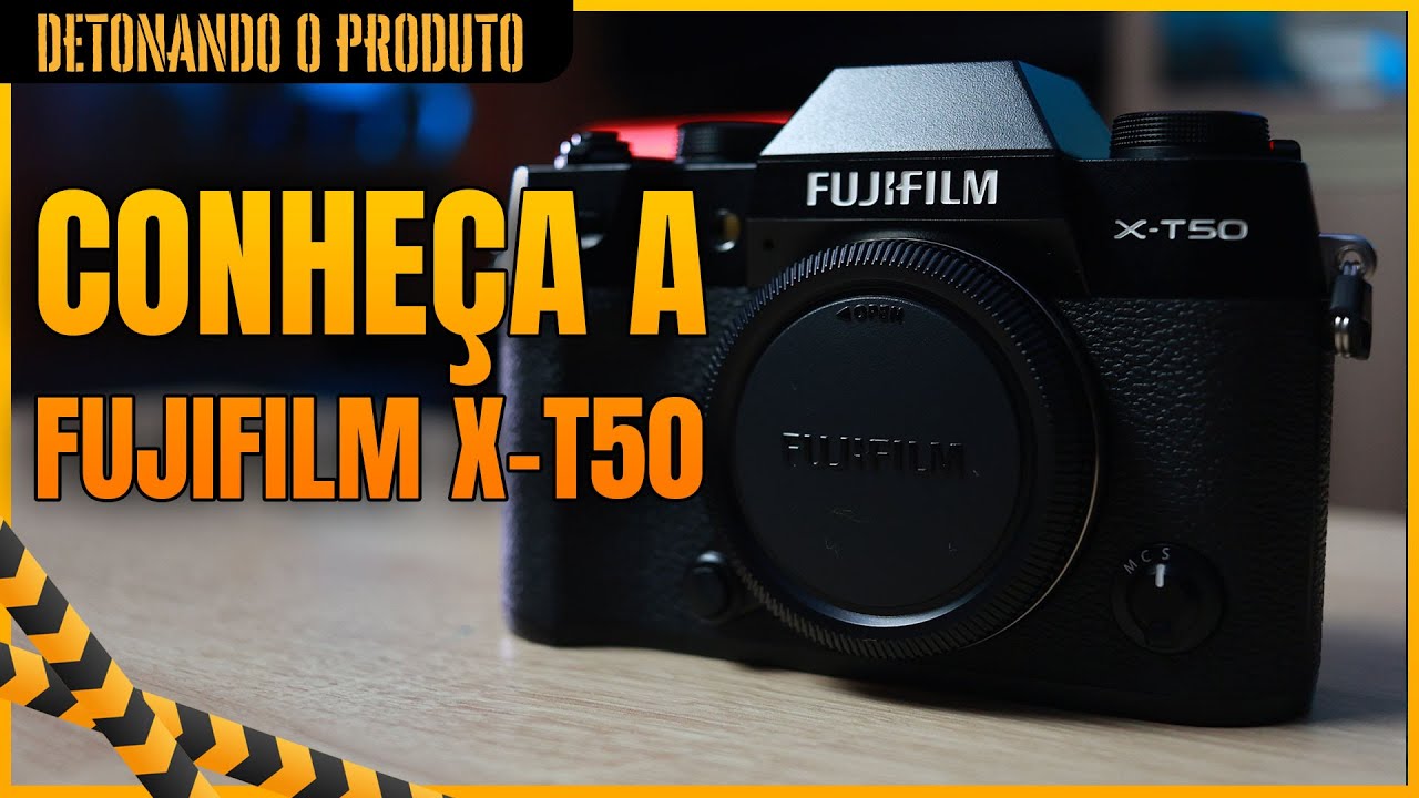 Câmera FUJIFILM X-T50 Mirrorless (Corpo) - Prata | Compacta e